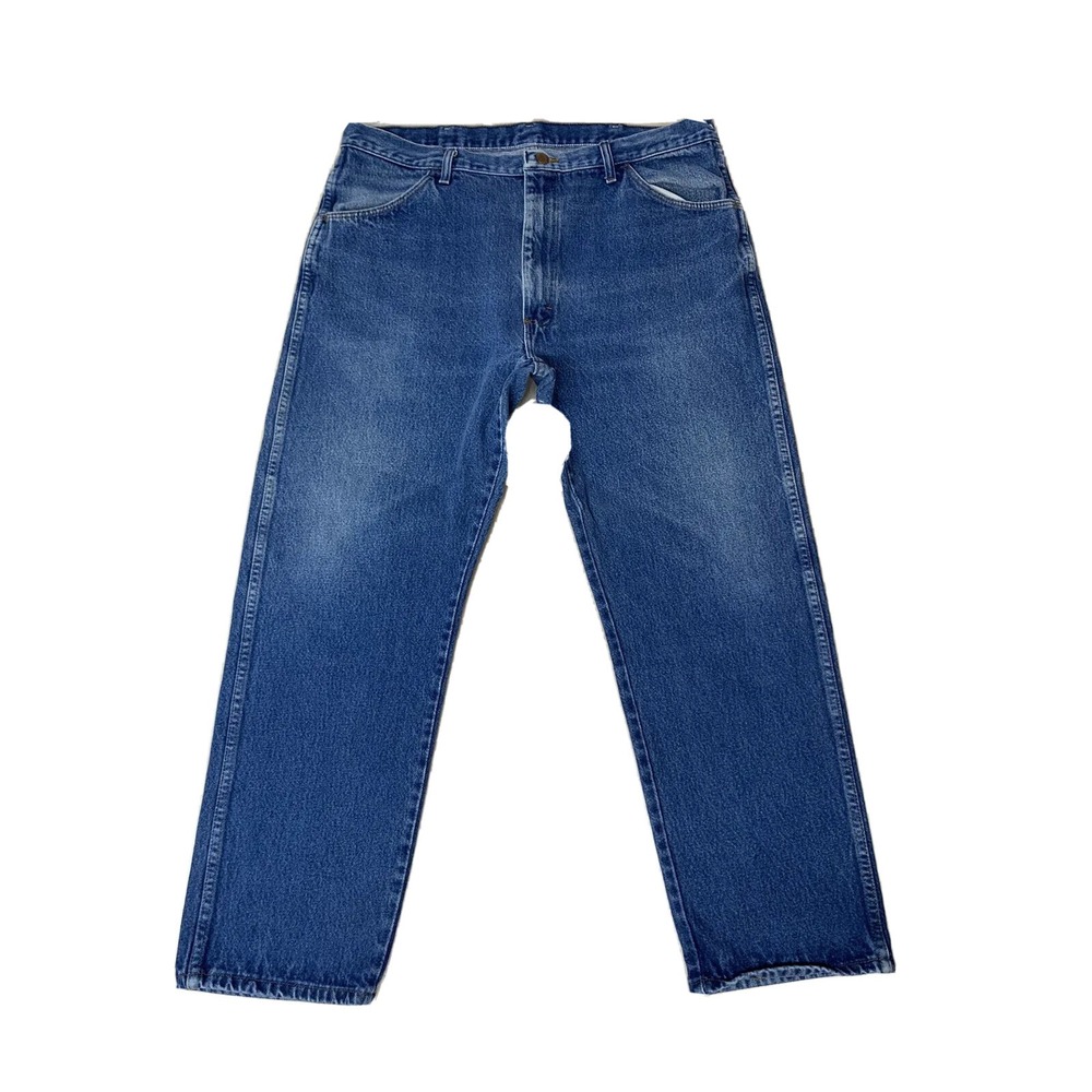 Rustler Jeans Men'sStraight Leg  All Cotton Denim 40x30 Approx 38x28 Mid   Rise.
